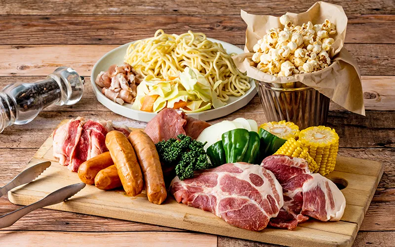 海辺で手ぶらBBQプラン