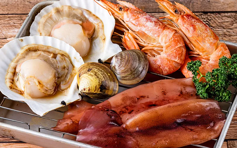 【追加オプション】浜焼き４種セット